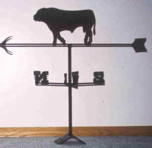 Limosine Bull Weathervane